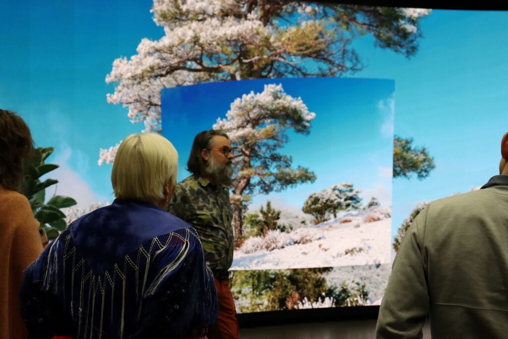 Demonstration of the Digital Lab, showcasing tools and technologies central to the project’s vision. Photo credit: Emmakaisa Tikkinen
