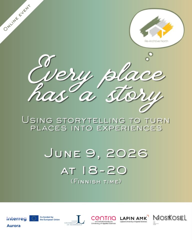 Every place has a story - ReArchtive North event