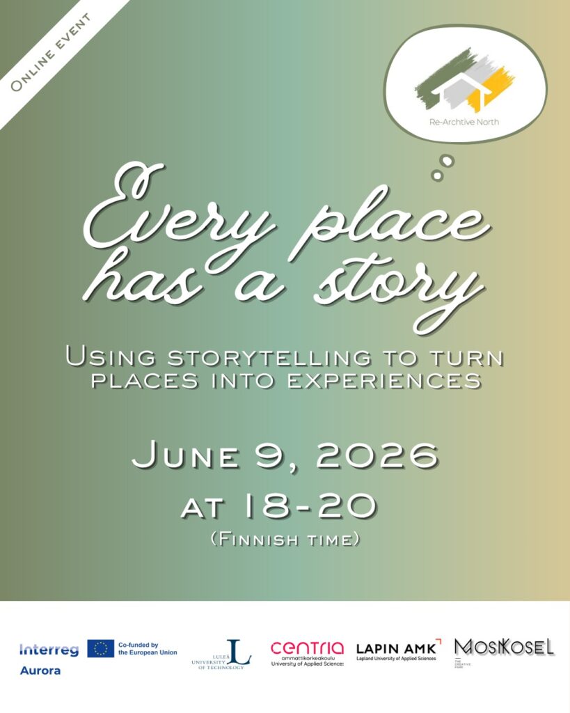 Every place has a story - ReArchtive North event
