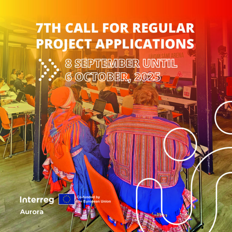 Interreg Aurora opens the 7th call for regular project applications.