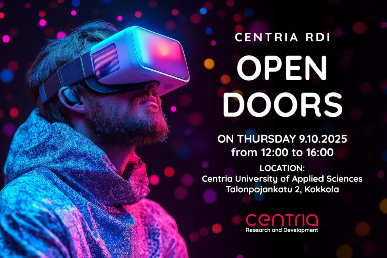 Centria RDI Open Doors Event - Kokkola 9 October 2025