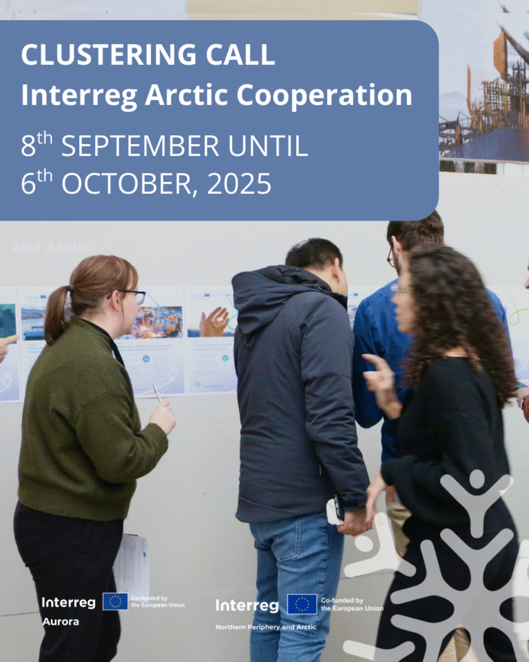 Interreg Arctic Cooperation Clustering call is open