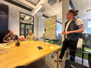 Entrepreneurs on workshop in Vaasa