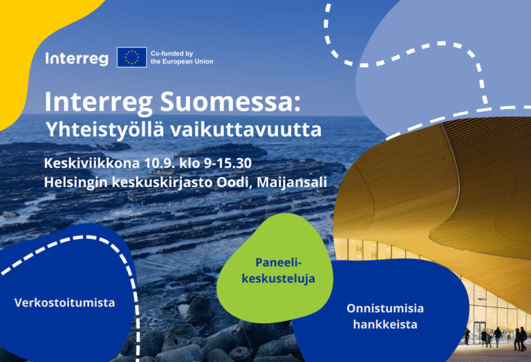 Save the date: Interreg-cooperation event at Oodi (Finland)