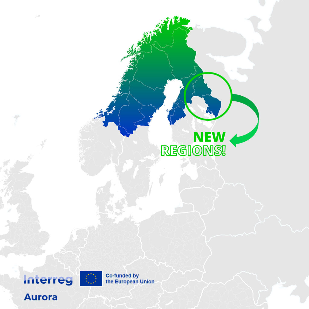 New Interreg Aurora regions, Kainuu and Pohjois-Karjala