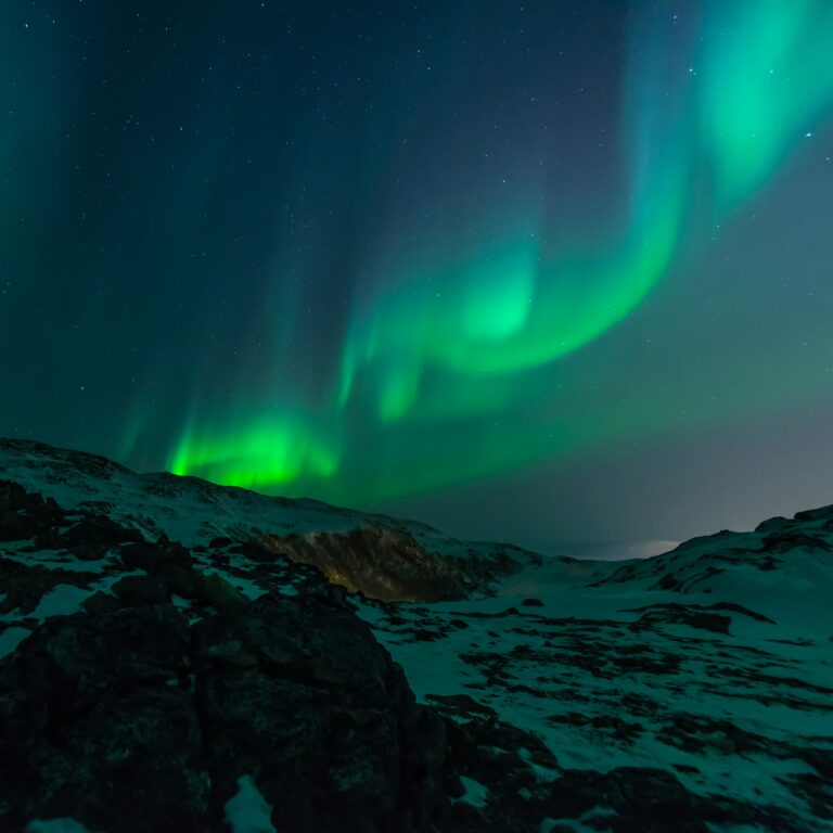 Northern lights during night time by Marcelo Quinan-Unsplash