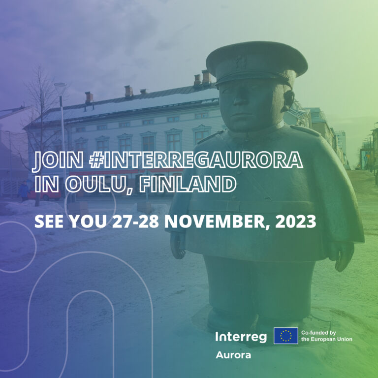 Join Interreg Aurora in Oulu, 27-28 November 2023