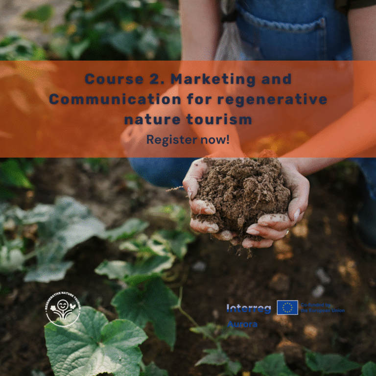 Learn How to Market and Package Regenerative Tourism Experiences - free online course