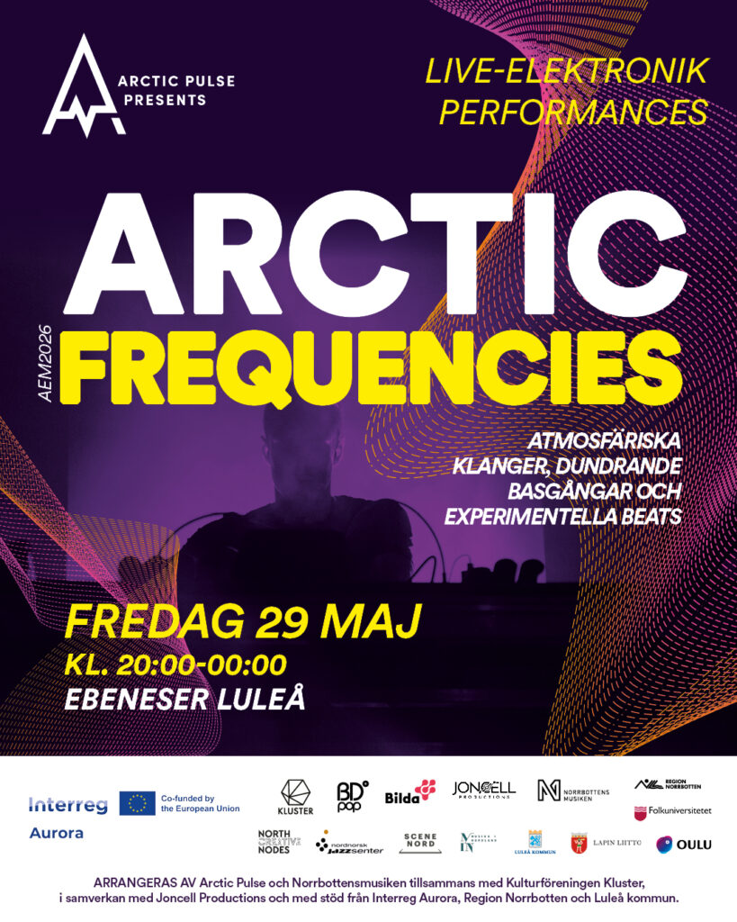 Arctic Electronic Music Meetup 2026 in Luleå 28-30 May 2026
