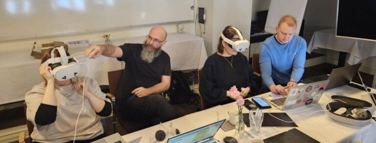 VR application . Dipnet fishing