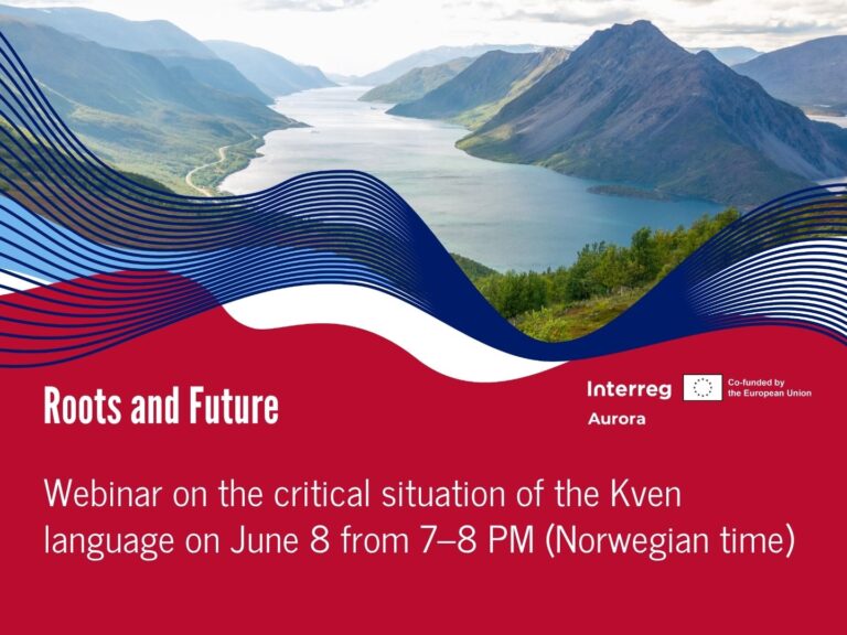 Webinar kven language - Roots and Future