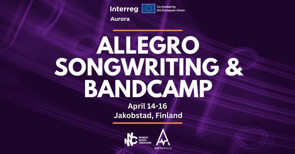 allegro songwriting & bandcamp.j