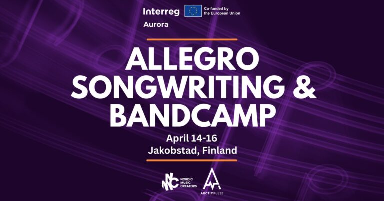 allegro songwriting & bandcamp.j
