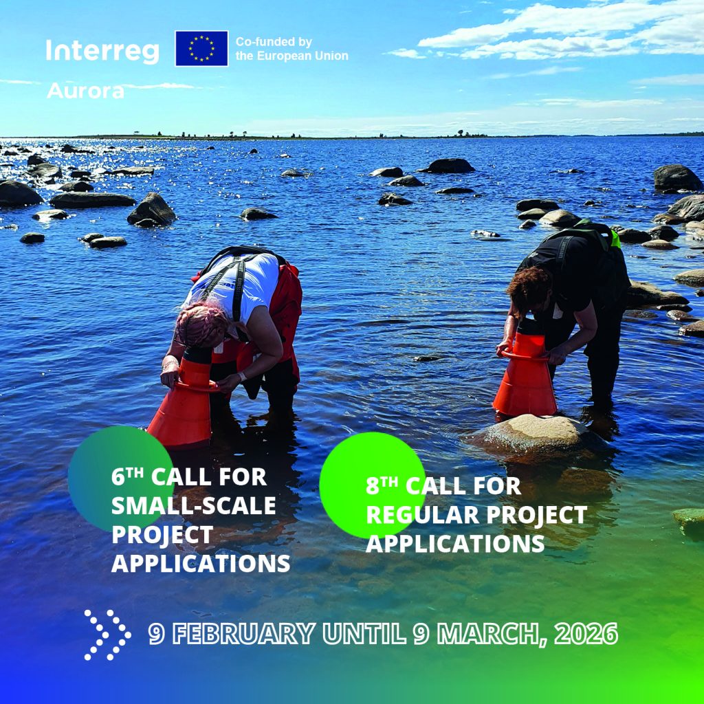 Interreg Aurora opens new calls for both small-scale and regular project applications, February 2026