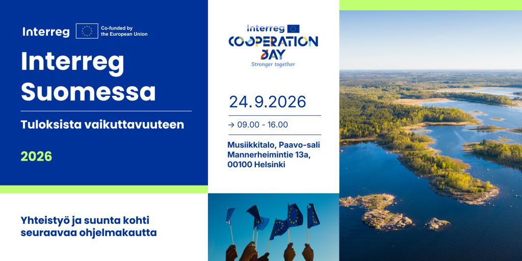 Save the date: Interreg in Finland – From Results to Impact