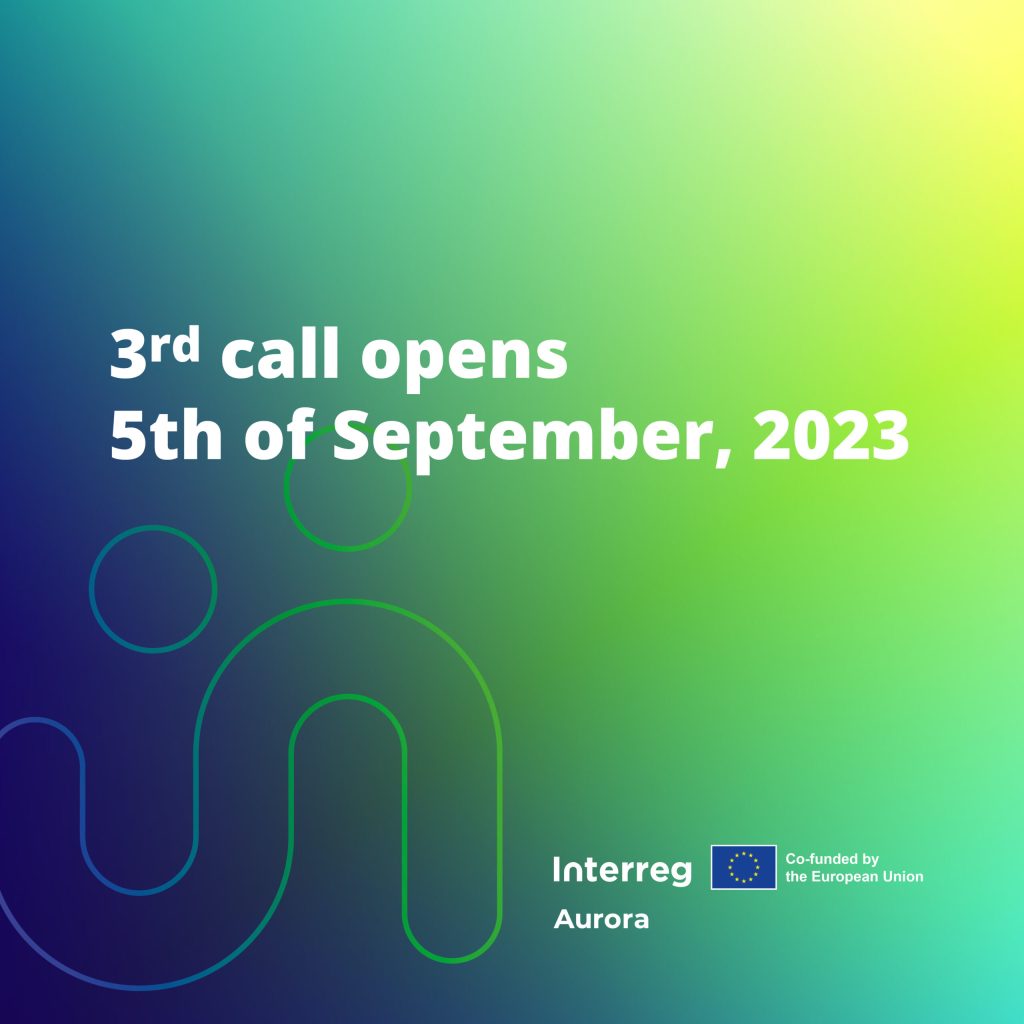 Interreg Auroras third call for regular projects