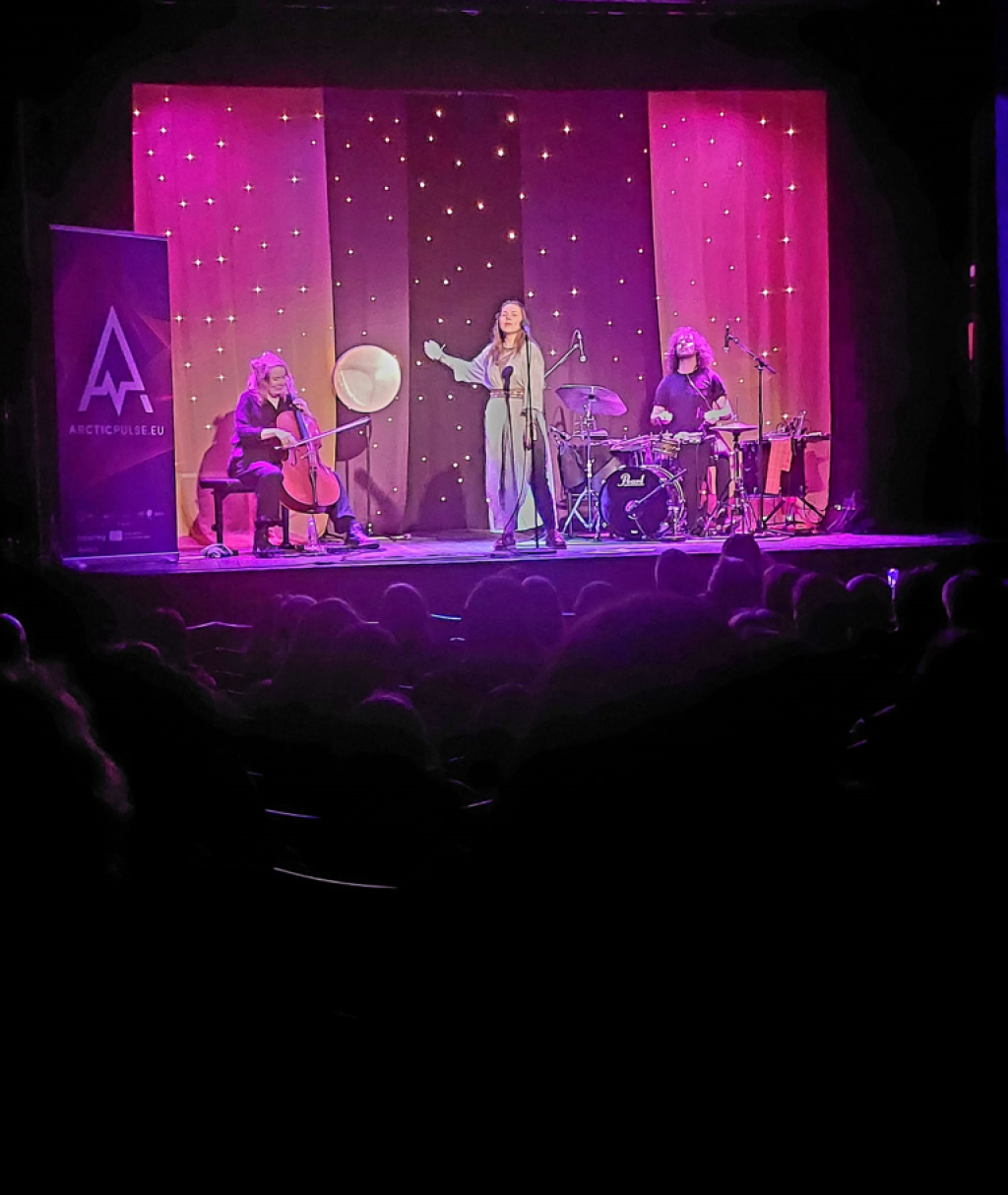 "Kajsa Balto tour brought Sámi music and storytelling to schools and communities in Norrbotten