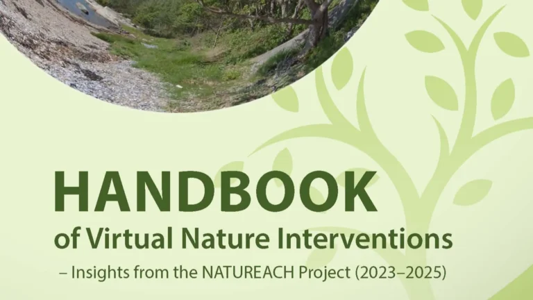 NATUREACH handbook of virtual nature interventions