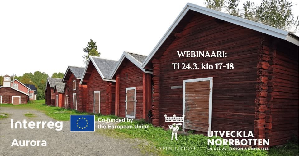 Torne valley Dipnet event, Webinar on Conservation-oriented building repair 24 March 2026 17:00-18:00 (Finnish time)